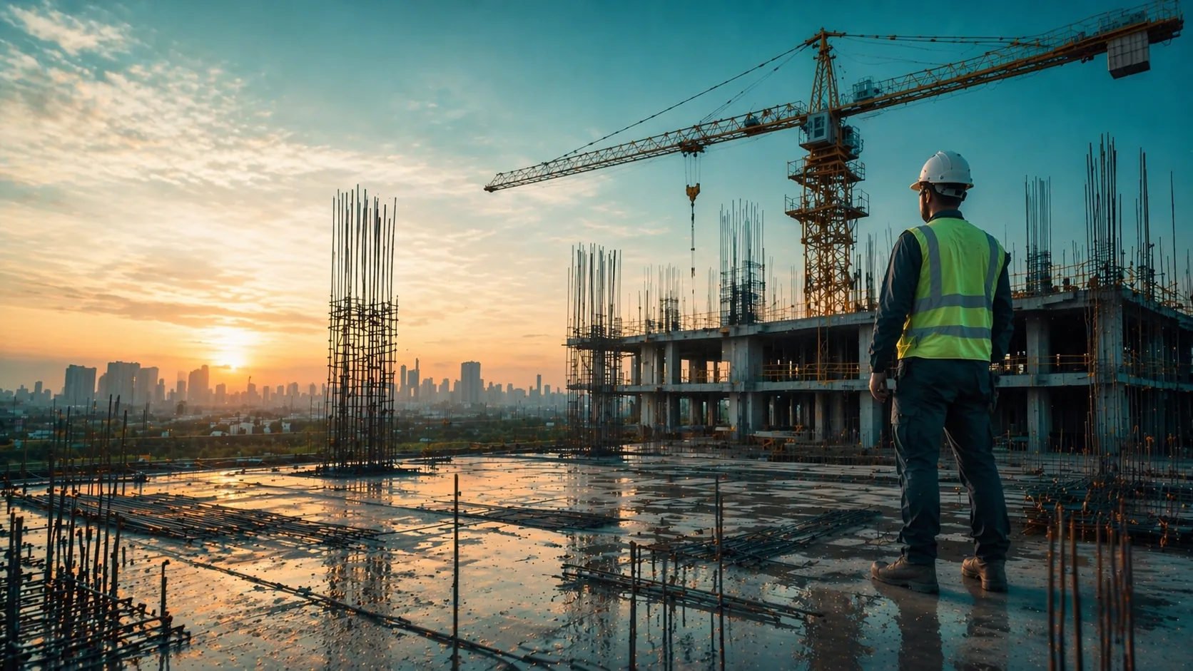 Civil construction and site works